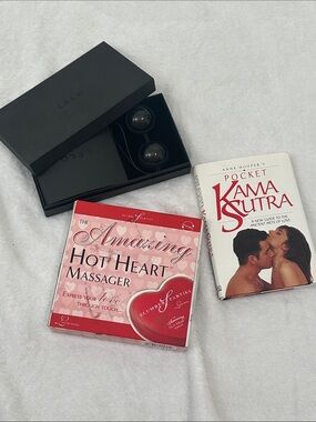 🚗 NEW! Lelo Luna Beads, Hot Heart Massager & Kama Sutra Mini Book